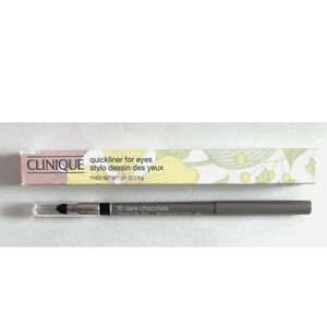 Clinique Quickliner For Eyes #10 Dark Chocolate .01 OZ/.3 g
